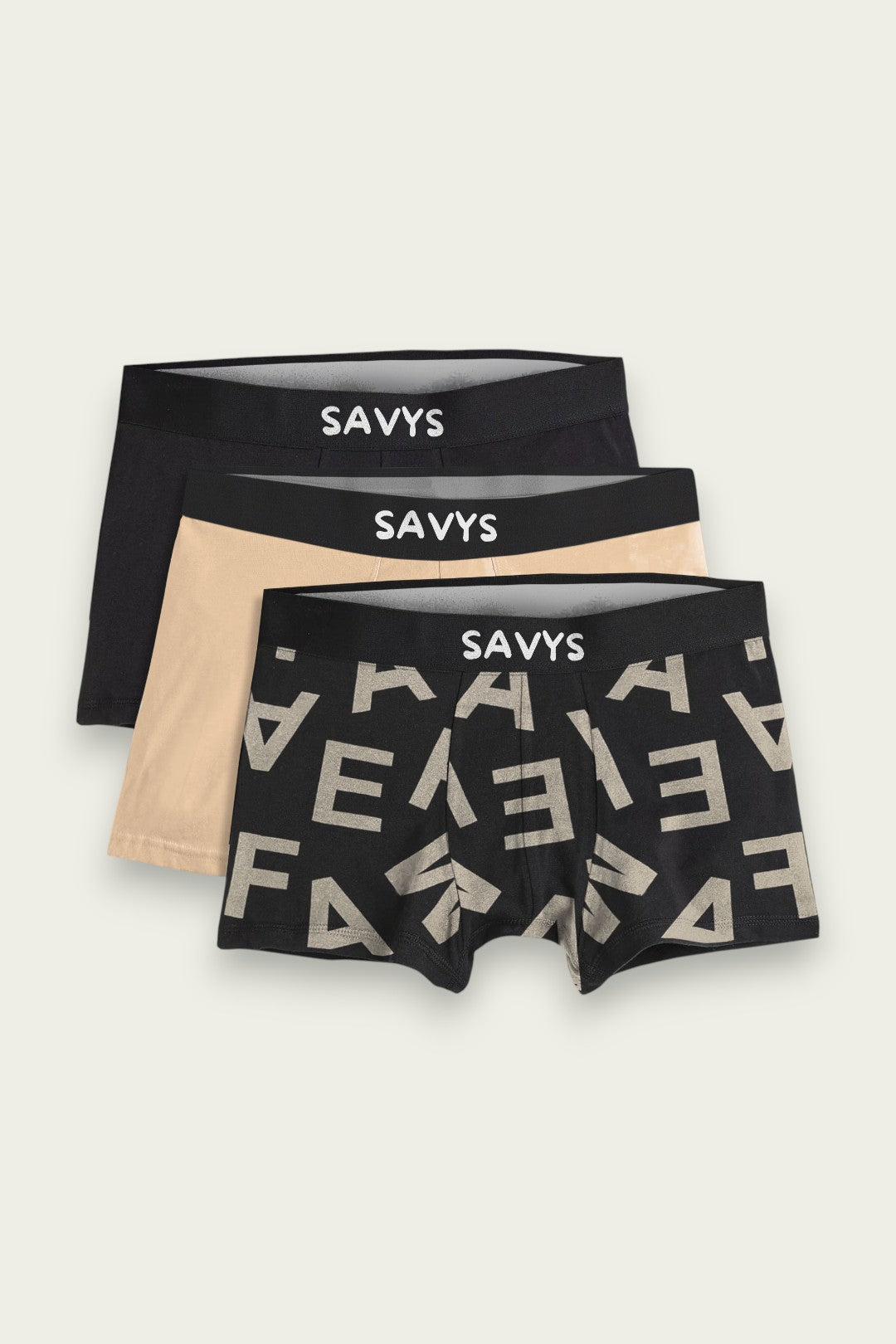 Men Printed Boxershort Underwear (Pack of 3)