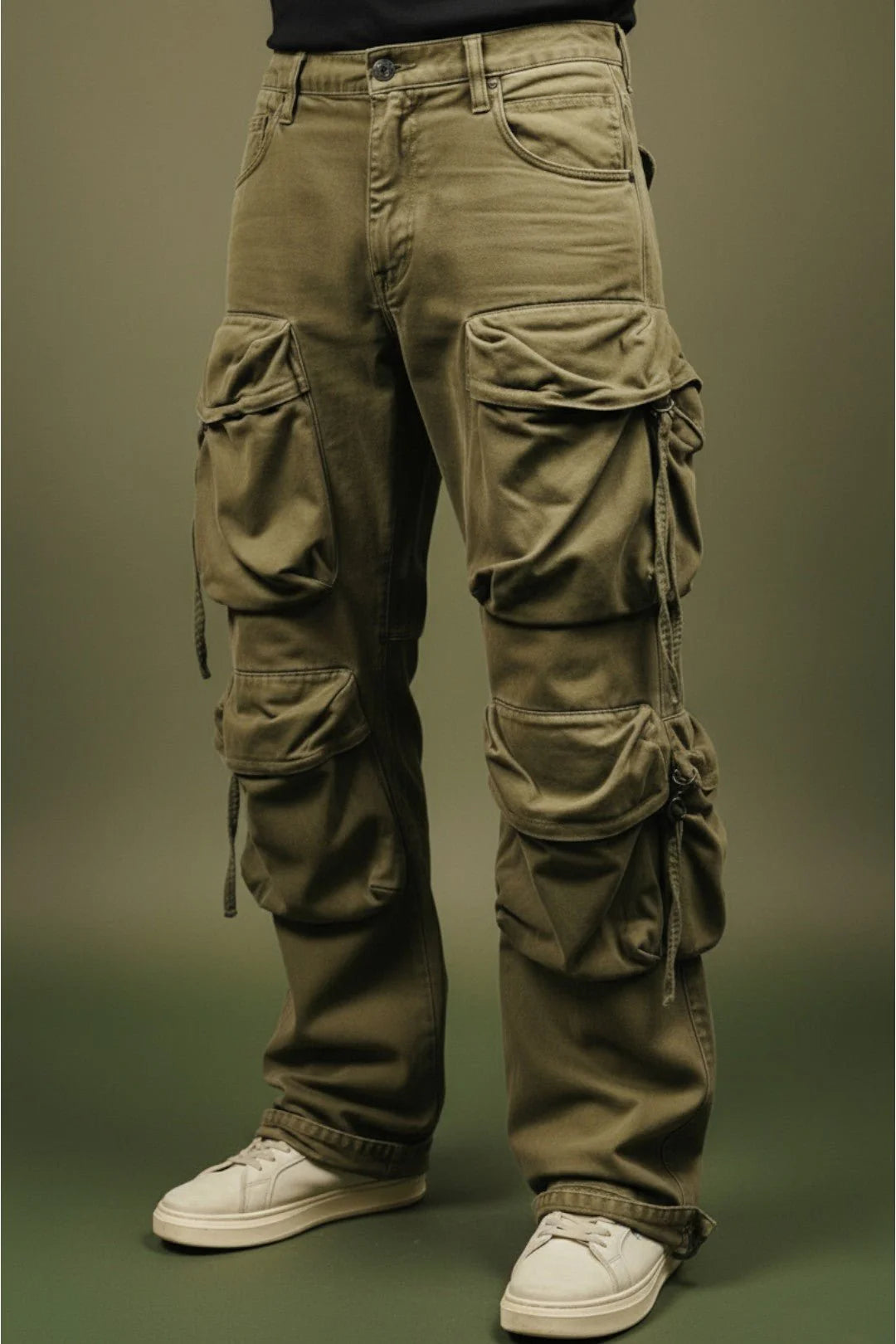 Men Cargo Trouser 8 Pockets